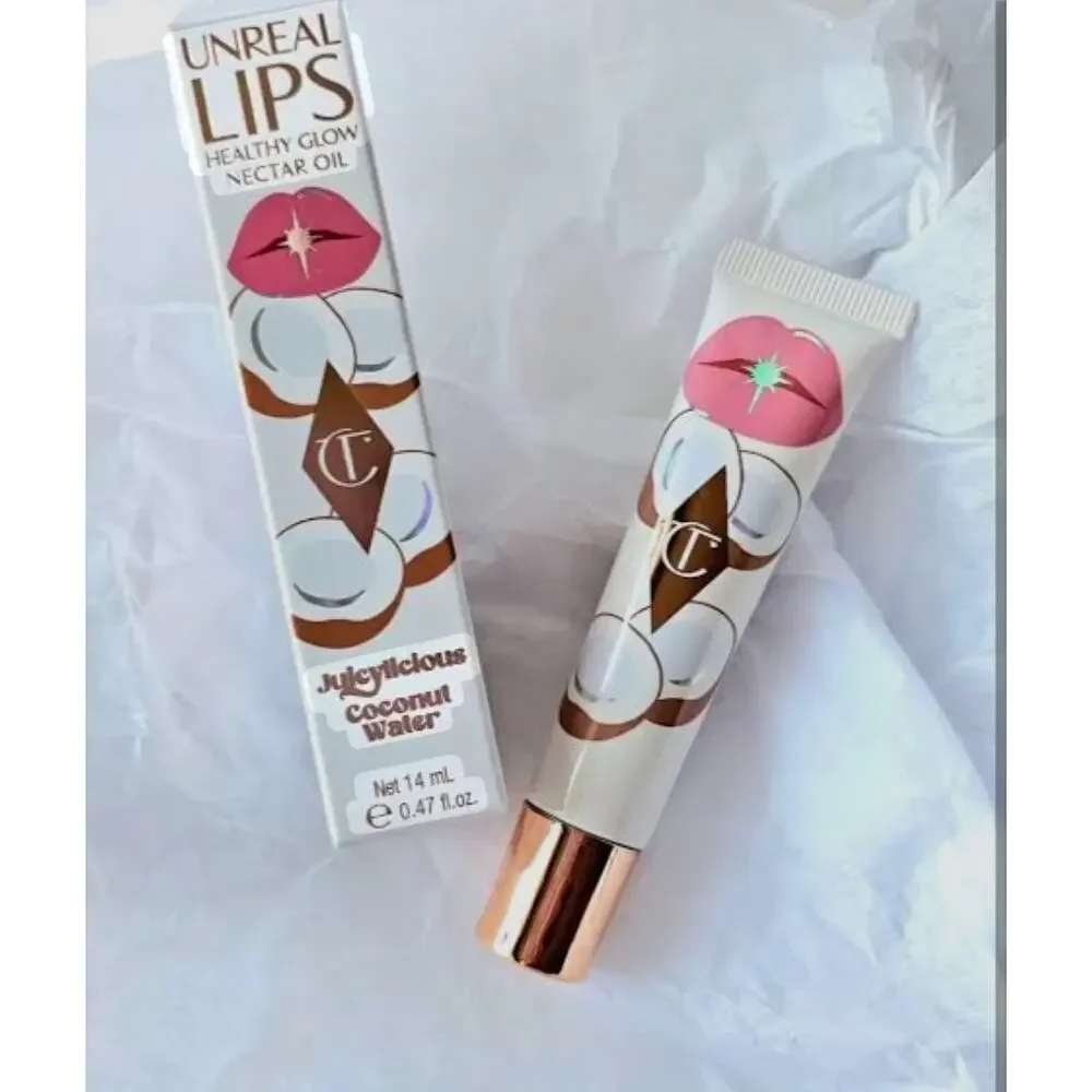 Charlotte Tilbury Unreal Lips Healthy Glow Nectar Oil in Coconut Water 14ml
